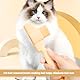2 Stück Katzenbürste,Katzenkamm,Katzenbürsten,Selbstreinigender Flohkamm,Katzenkamm Massagekamm,Für Kurz Und Langhaarige Hunde Reinigung Von Losem Verknotetem Fell.