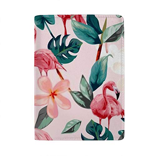 Étui pour passeport en polyuréthane motif fleurs et cartes voyage