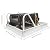 TECHTONGDA Pull Down Attic Ladder, Folding Ladder Loft Stair for Ceiling, 12 Steps 9.8ft Attic Stairs, Chocolate 31.5 x 35.4 Inch Retractable Attic Ladder, Carbon Steel Attic Steps Extension Ladder
