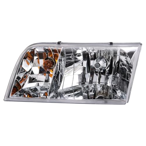 Image of TRQ Driver Side Headlight Assembly Halogen Compatible with 1998-2011 Ford Crown Victoria Without Police Package FO2502200