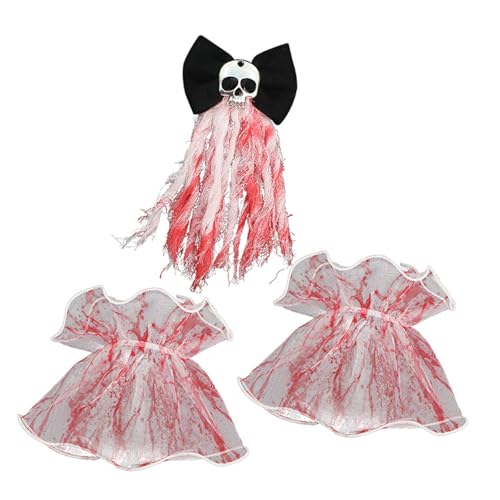 Watreketal - Watreketal Costume effrayant goutte de sang en polyester - Accessoires de fête d'Halloween pour déguisement sur le thème de l'horreur - Accessoires de sang d'Halloween