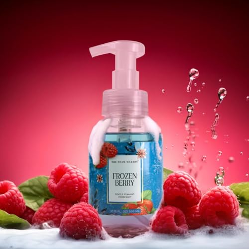 The Foam Makers Foaming Handwash Pump - FROZEN BERRY - (Pack Of 2-300ML Each) RICH FOAM SOFT HANDS - Image 2