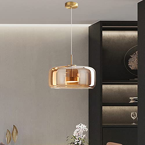 Suspension en verre créative pour l'ambiance feutrée d'une chambre à coucher