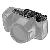【Für BMPCC 4K & 6K Kamera】SMALLRIG Multifunktion Oberteil platte 2510 Kann direkt an der Oberseite des BMPCC 4K / BMPCC 6K Kameragehäuses angebracht werden, um die Kamera teilweise zu schützen. Dies ist eine Option für Personen, die es vorziehen, ein leichteres Handgerät einzurichten, oder für eine bessere kardanische Balance.
