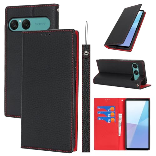 Pelanty For Sony Xperia 10 VII ケース手帳型 SO-52F SOG16 A502SO スマホケース 牛革製品 本革レザー 財布型カバー カード収納 スタンド機能 内蔵マグネット 手作り柔らかい ソニー エクスペリア10vii