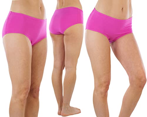 Image of ToBeInStyle Women's Pack of 6 High-Waisted Girdle Brief Tummy Support Everyday Panties