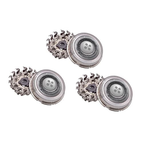 3Pcs Latest Upgraded RQ12 Complete Replacement Shaver Blade Blade Unit Assembly for Philips Norelco RQ12 1250X 1255X 1260X 1280X 1290X 8000X