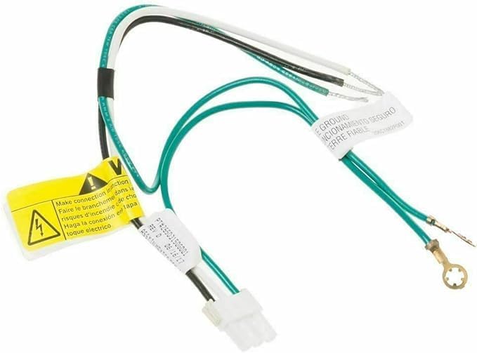 WD21X23559 Dishwasher Jumper Harness Replacement for GE Models, Black, Fits WD21X23559 and WD21X20215