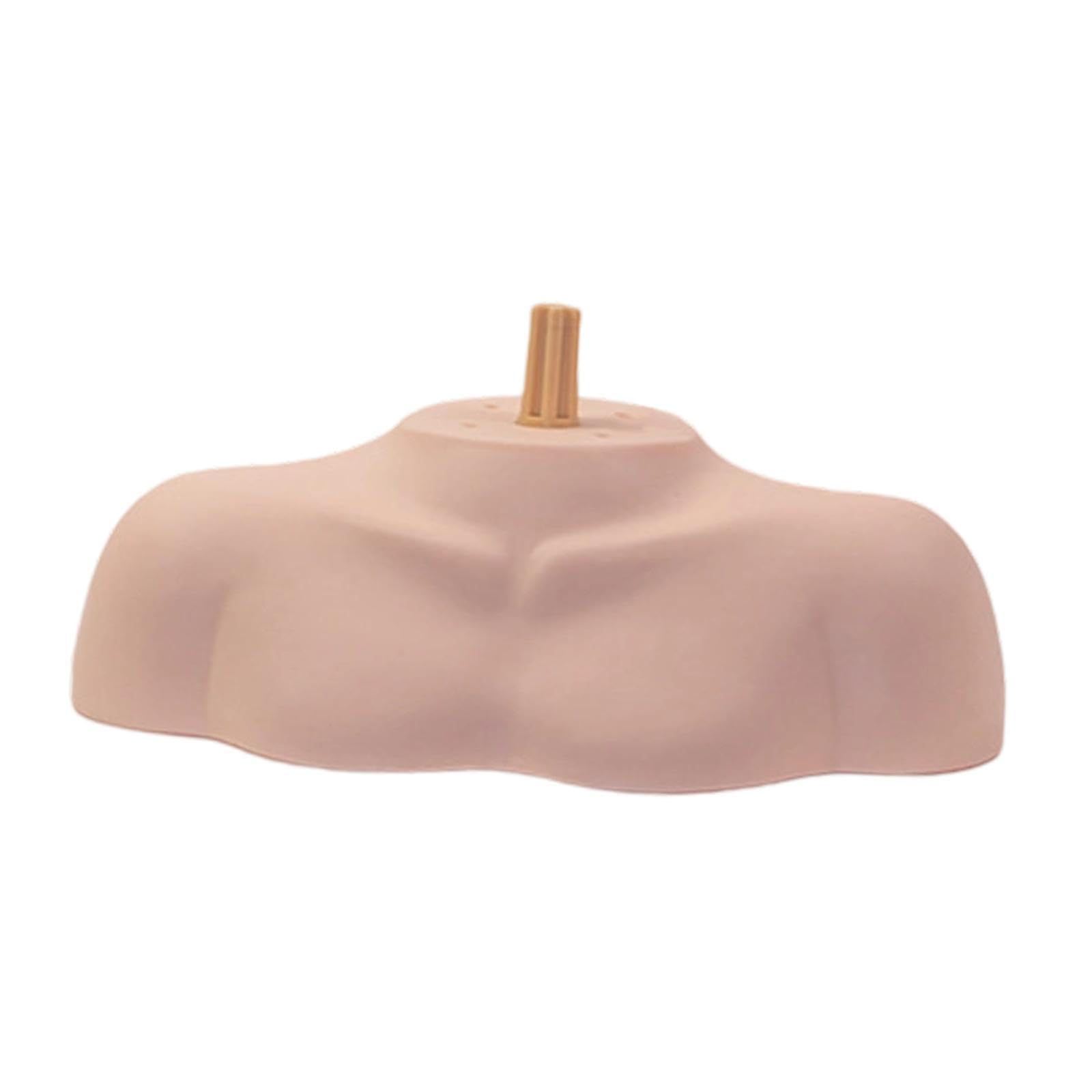 Supporto per testa di manichino, modello di spalla, manichino per cosmetologia, busto, spalla, per esercitarsi a casa, barbiere, parrucchiere, Asta Scanalata