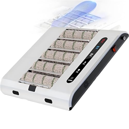 Machine de nettoyage de semelles entièrement automatique, cireuse à chaussures, brosse à chaussures rapide 500 tr/min avec aspiration, nettoyage rapide en 5...