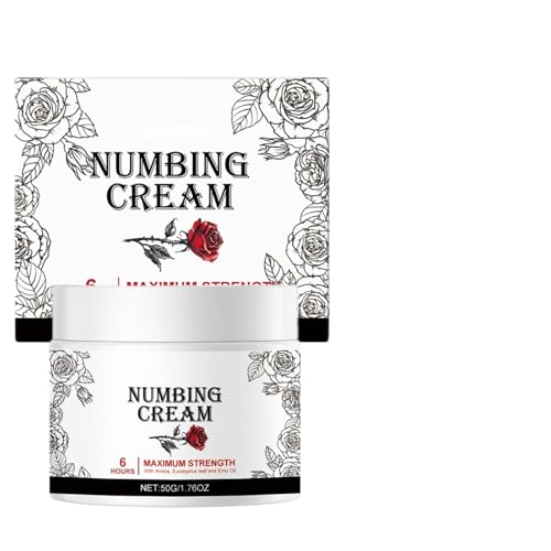 Generic - Crème Anesthésiante Puissante | Crème Réparatrice de Piqûres 50g - Lotion Hydratante et Apaisante pour Rougeurs Quotidiennes, Mains, Dos, Épaules, Usage en Extérieur, Voyage et Maison, pour Femmes et