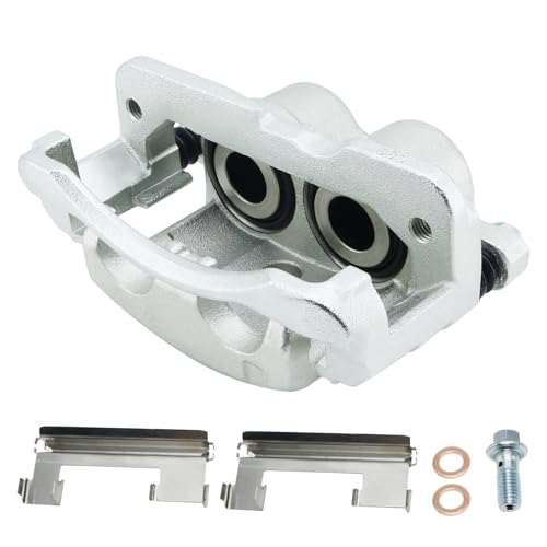 BDELI Front Left Brake Caliper Replace for 1999-2004 Chevy Silverado 1500 2000-2006 Tahoe 1999-2004 GMC Sierra 1500 4.3/4.8/5.3/6L with Bracket: 18B4729 25848001 19149075 FRC11022 18FR1379