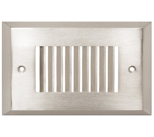 Westgate Lighting Face Plate For Westgate LED Step Lights (1 Brushed Nickel)