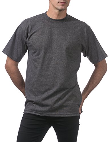 Pro Club Men's Heavyweight Cotton Short Sleeve Crew Neck T-Shirt3