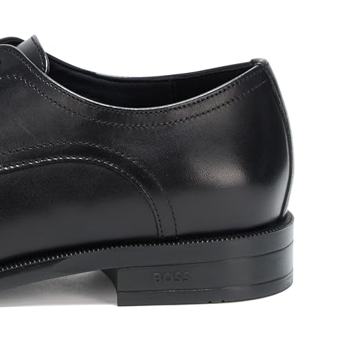 Image of BOSS Men's Tayil Smooth Leather Derby Dress Shoe
