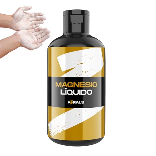 F3RALS® MAGNESIO LÍQUIDO | Liquid Chalk para Agarre Escalada, Boulder, Calistenia, Padel, Pesas y Tenis – Secado Rápido, Sin Polvo y Fácil de Limpiar (250 ml)