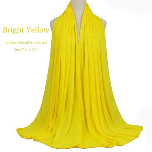 African Scarfs for Women Head Wraps Stretch Turbans Jersey Bun Styles Headbands for High Ponytails2