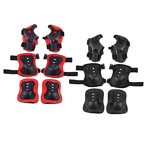 NAMOARLY Bike Protective Gear Set Elbow Knee Pads for Cycling Skateboarding Boys and Girls Adults