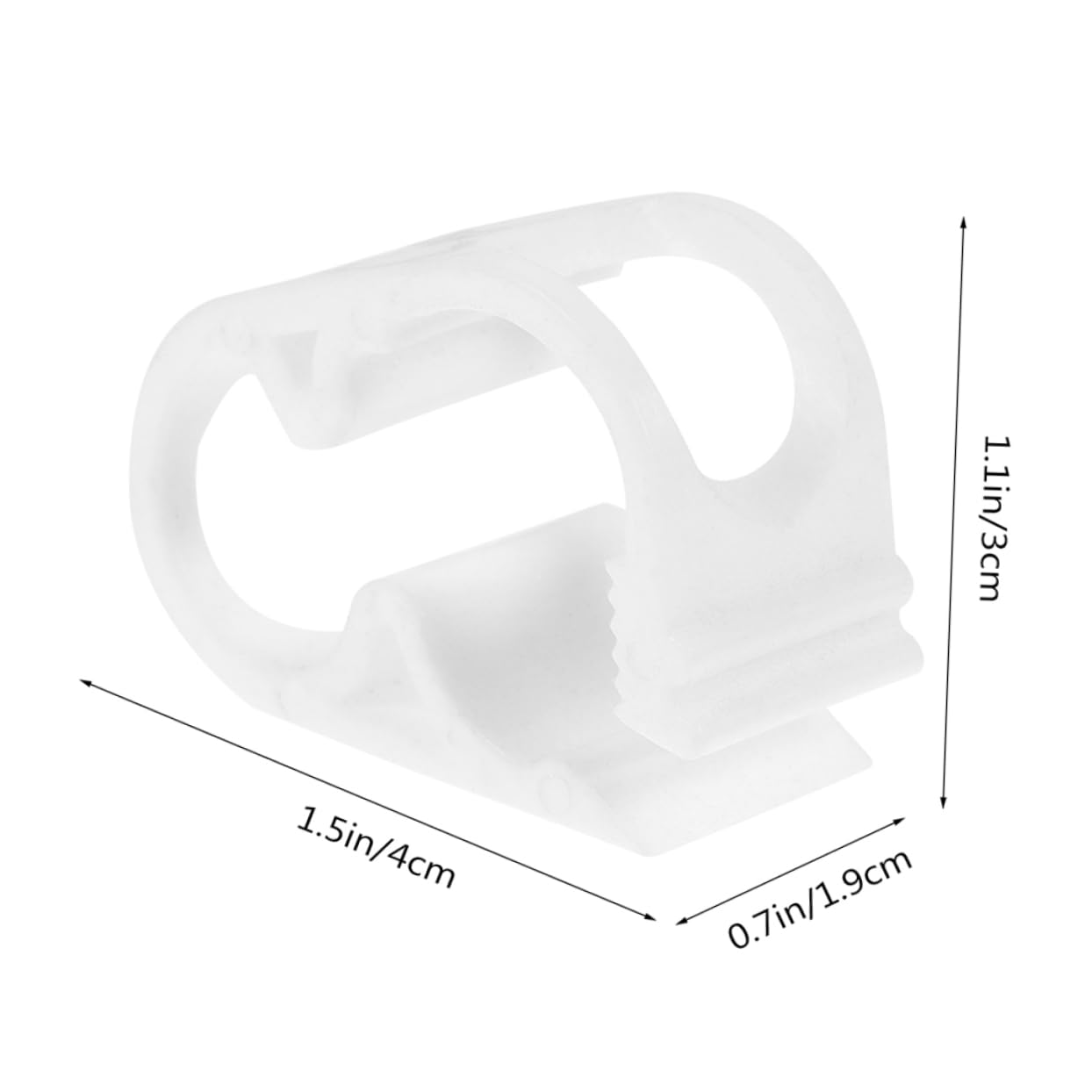 NAMOARLY 12pcs Hose Clamp Flow Control Tube Clip Water Flow Control Clip Tube Tubing Clamps Hose Valves Tube Clamp Siphon Clamp Siphon Hose Clip Infusion Bottle Tube Clip Ppc White