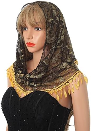 Foulard D'église En Tulle Et Dentelle Chrétienne Couvre-chef Foulard Orthodoxe Voile Catholique Mantille De Voile D'église Ou De Chapelle Pour La Messe - France