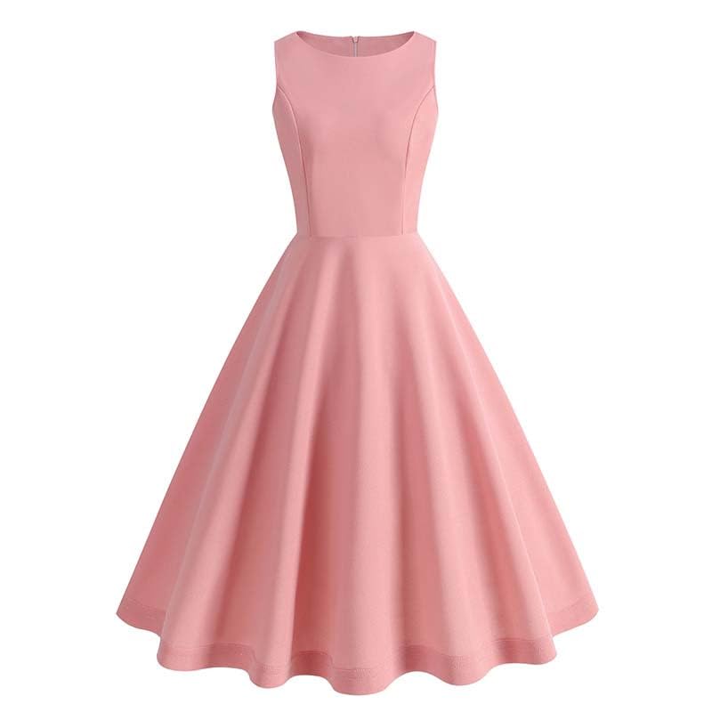 1950s homecoming dress Women's Boatneck Sleeveless Swing Vintage Cocktail Retro Rockabilly Dress Audrey Hepburn Dress Pink : Sports & Outdoors Size:US30 ASOS EDITION off-shoulder asymmetric rush outfit Tailoring Time