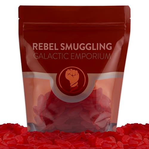 Blue Raspberry Lemonade Flavored Chewy Fish Candy 2lb Bulk Bag by Rebel Smuggling Galactic Emporium