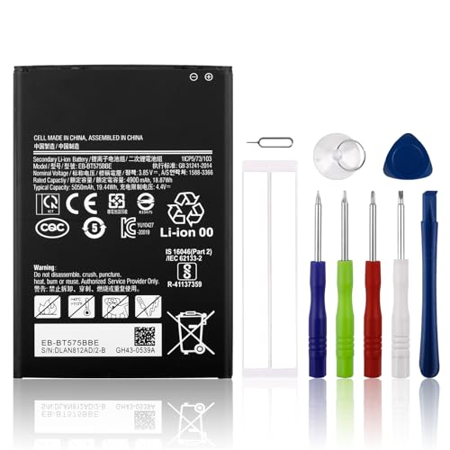 Batterie Samsung Tab Active 3 EB-BT575BBE longue durée pour remplacer GH43-05039A