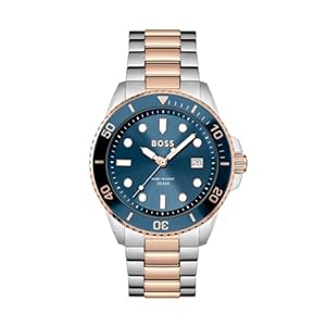 BOSS Reloj Analógico de Cuarzo para Hombre Colleción Ace con Correa en Acero Inoxidable o Silicona