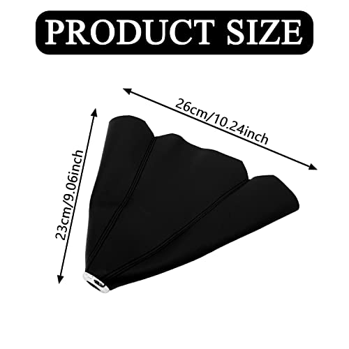 Beypovk Car Shift Knob Dust Cover, Universal Pu Leather Gear Shift Boots Cover For Most Manual/Automatic Cars (Black) #TOP1