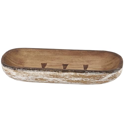 Bandeja Beachwood Primitives by Kathy de madera natural multiusos 2