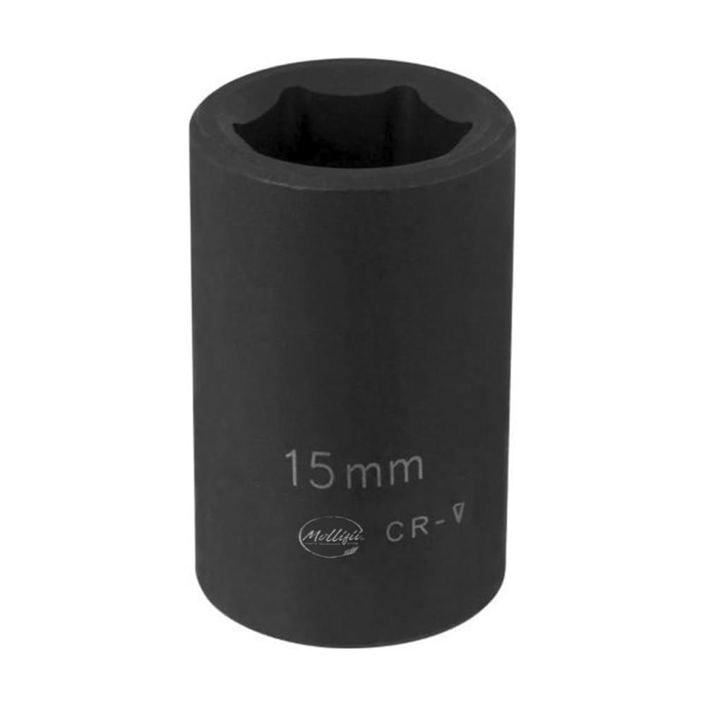 1/2 In Dr. Impact Socket 15Mm Socket Imp 15Mm, Mfr: M825-A