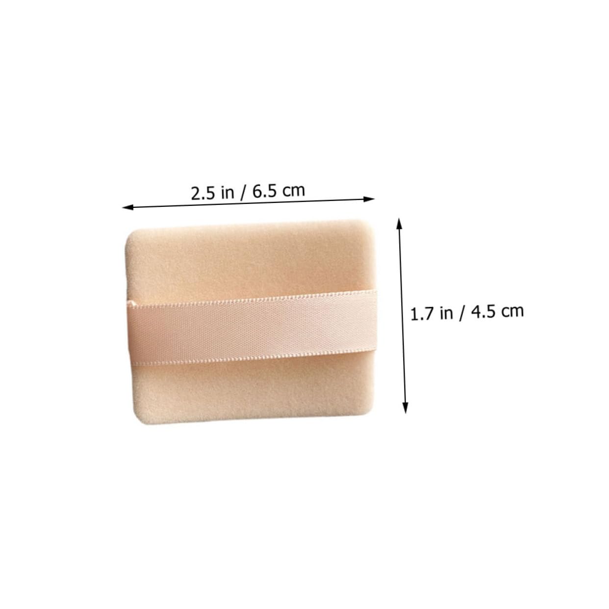 SHERCHPRY 10pcs Dual Sided High Density Makeup Versatile Face Body Powder Applicators for Liquid Dry Products for Home Salon Travel Use