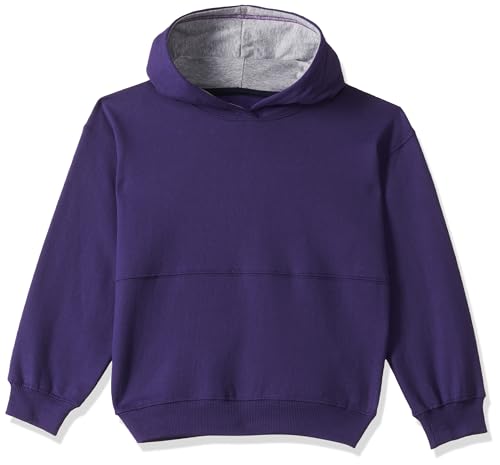 Image of T2F Girls Cotton Hooded Neck Oversized Fit DropShoulder Sweatshirt
