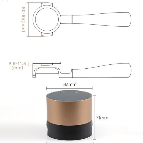 Tasseur à café électrique 58mm automatique avec pression réglable - 4