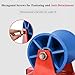 PE Pipe Roller Support Wheel 20-315mm Pipeline Sliding Tool for Gas Pipe Welding & Alignment, Heavy-Duty V-Taper Design with Hex Screws, Wear-Resistant