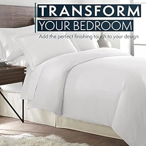 Hccollectionbedskirtkingsizesoftmicrofiberboxspringcover14inchdropkingbedskirtwrinklefaderesistentcream Urban Country Home Decor Hc collection bed skirt king size soft microfiber box spring cover 14 inch drop king bed skirt wrinkle fade resistent cream urban country home decor