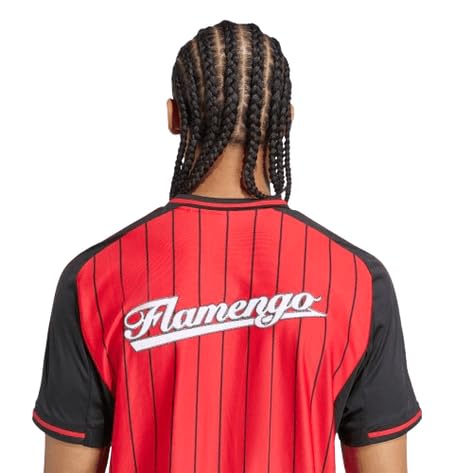 Camisa Flamengo Baseball 25/26 Torcedor Bordado (BR, Alfa, PP, Regular, Vermelho)
