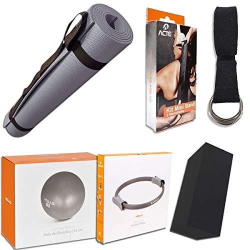 Kit de Pilates e Ginastica Completo Mais Brinde