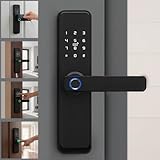 Fechadura Eletrônica Inteligente Digital Com Biometria Wifi Chave Senha