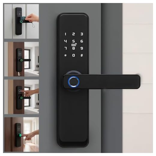 Fechadura Eletrônica Inteligente Digital Com Biometria Wifi Chave Senha