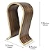 Wooden Omega Headphones Stand/Hanger/Holder - Walnut Finish