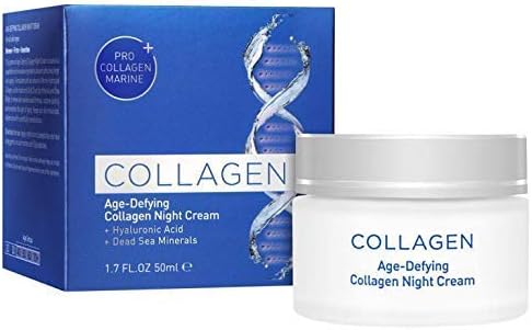 Edom perfect Collagen Age-Defying Night moisturizer Cream, for all skin types 1.7 fl.oz