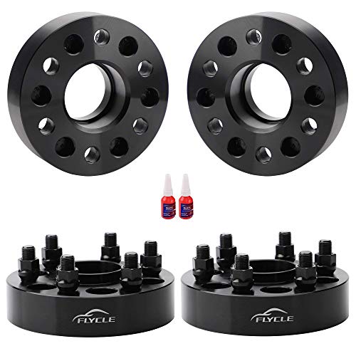 FLYCLE 6x120 Hubcentric Wheel Spacers for 2015-2022 Chevy Colorado GMC Canyon, 1.5 inch 6x120mm Wheel Spacer for Acadia Traverse Blazer XT5 XT6 with 14x1.5 & 66.9mm