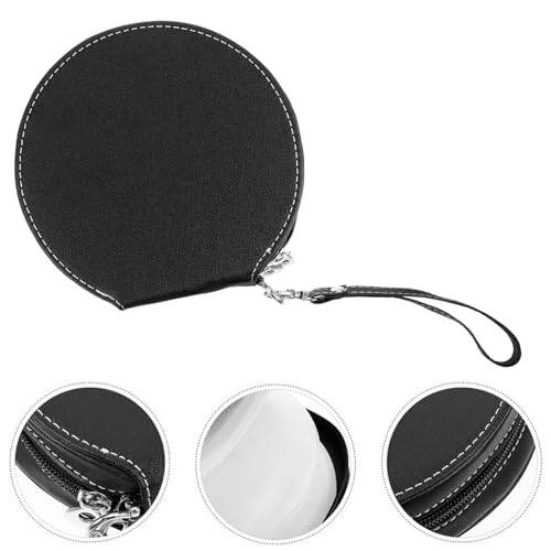 OUNONA Capa De Cd Capacidade Porta-Cd/Dvd Carteira De Plástico Rígido Capas De Disco De Dvd Pasta De