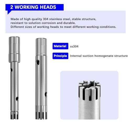 Btouwind NO01 High Speed Homogenizer With Adjustable Speed 8000-22000 Rpm Use For Lab Disperser Emulsifier,Equipped thumb #3