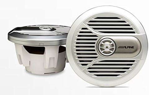 Alpine Spr-m700 7" 2 Way Pair of Marine Coaxial Speaker Totalling 300 Watts Peak / 100 Watts RMS