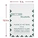 TFP ComplyRight UB-04 Self Seal Document Envelopes, 9-Inch x 12 1/2-Inch, White/Green, 100/Box (1492LL)