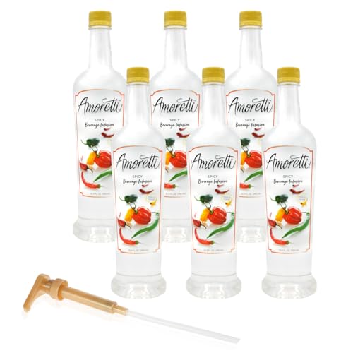image for Amoretti - Spicy Beverage Infusion, 94 Servings Per Bottle (750 ml) - 