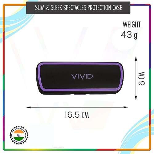 Image of VIVID Unisex Specs Magnetic Eyewear Dabbi Faux Leather Hard Case Cover