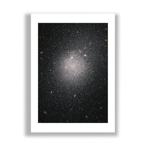 Hubble Télescope NGC 4163 impression pour remplacer un mur vide